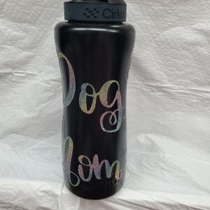 Cirkul Black and Multicolor Drinkware Bottle